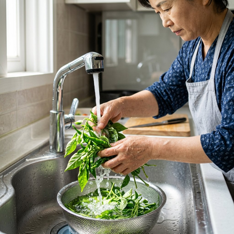 쌉싸름한 입맛 돋우는 백종원 고추잎나물 무침 레시피 황금레시피와 효능