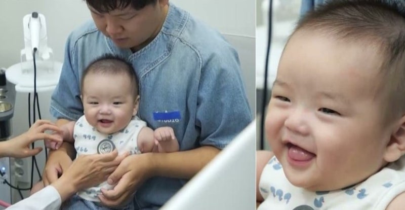 곽튜브 아들 태산, 4개월 만에 8.3kg? 5초 만에 주사 울음 뚝… “엄마는 웃는데 아빠는 긴장” ....