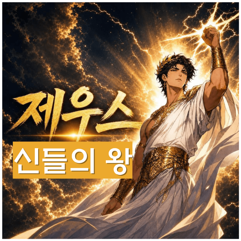 제우스 신들의 왕이 된 이유