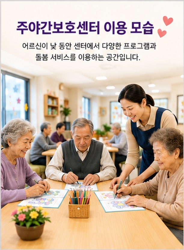 장기요양등급별 주간보호센터 이용시간과 한달 비용은 얼마일까?
