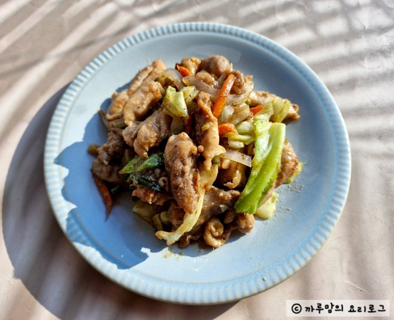 허니버터 닭갈비 레시피 간장닭갈비 양념 닭다리살 요리
