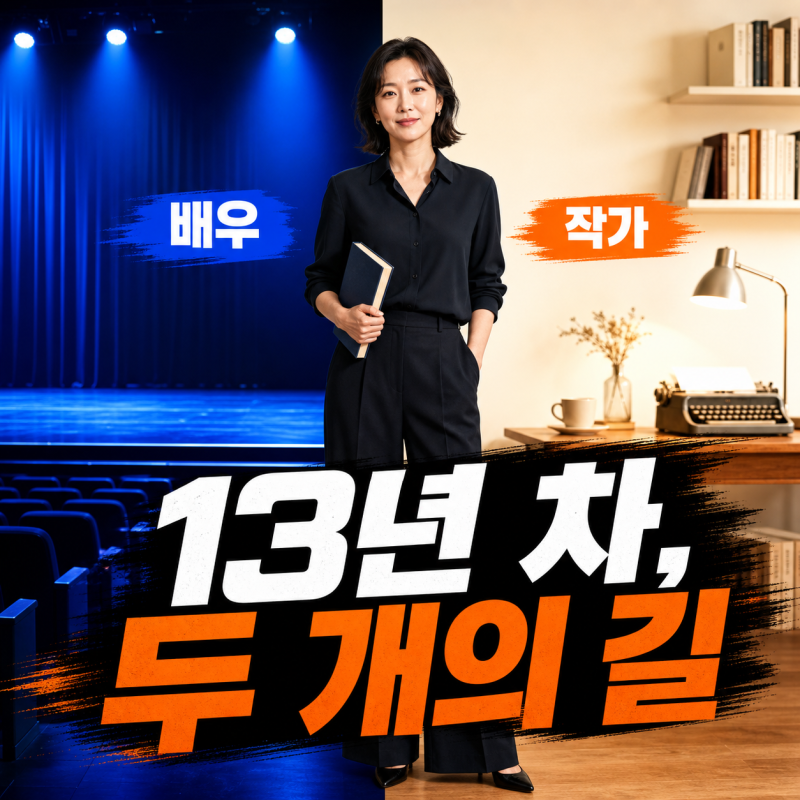 배우였는데 소설가로… 차화연 딸 차재이 13년 차의 두 길..