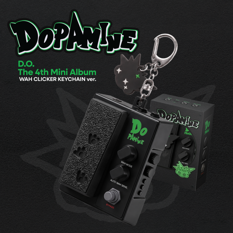 도경수 미니 4집 도파민 FIZZ ver./ POP ver./ WAH CLICKER KEYCHAIN ver.