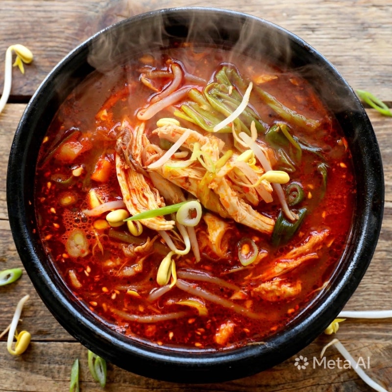백종원 닭개장 끓이는 법｜얼큰하고 진한 닭개장 황금레시피