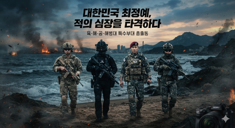 이란,우크라이나 전쟁 처럼 만약 실제 한국에서 전쟁이 난다면? 최전방에서 '비밀 작전' 수행....
