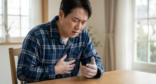 "단순 소화불량인 줄 알았는데…" 손발 차가워지며 나타나는 급체했을때 증상 4가지