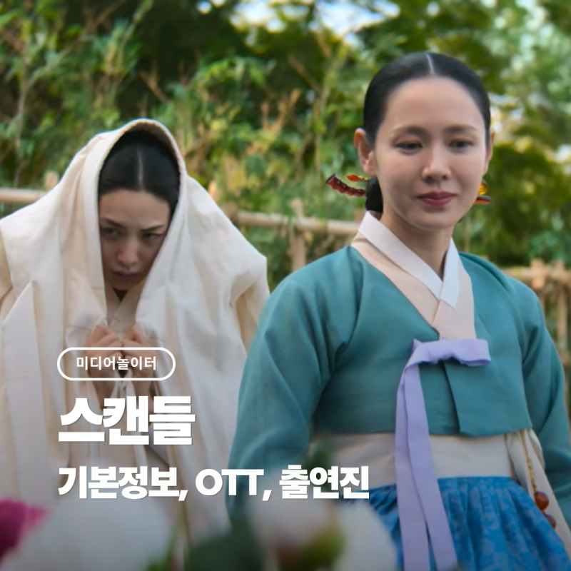 손예진 지창욱 나나 주연 넷플릭스 청불 드라마 '스캔들' 총정리[기본정보 출연진 OTT 원작]