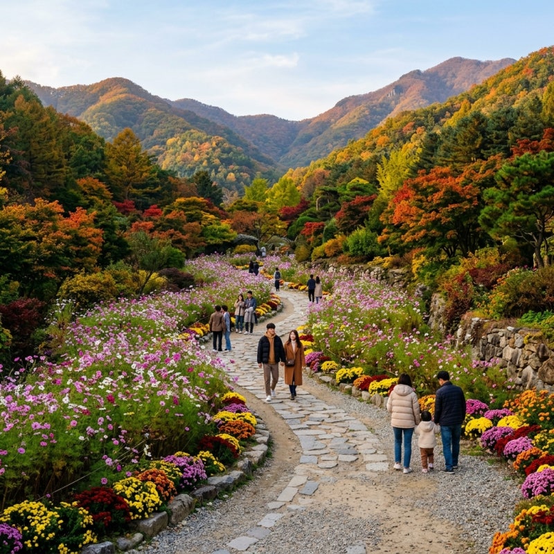 아침고요수목원 가을 단풍 정원 — 9월 입장료·운영 시간과 수도권 나들이 코스