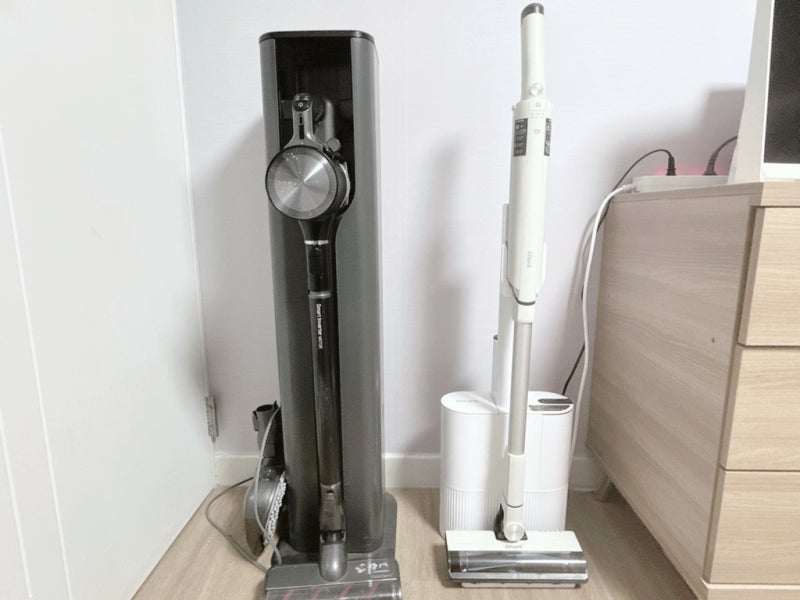 "가벼워서 흡입력 걱정했는데 기우였음" 샤크 에보파워 FIT 무선청소기 한 달 사용후기