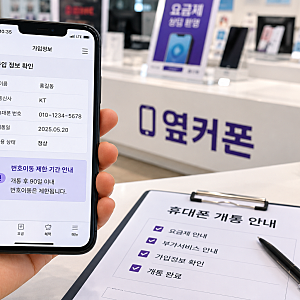 3개월 이내 번호이동 방법 중립기관 KTOA 번호이동 제한 해제 신청