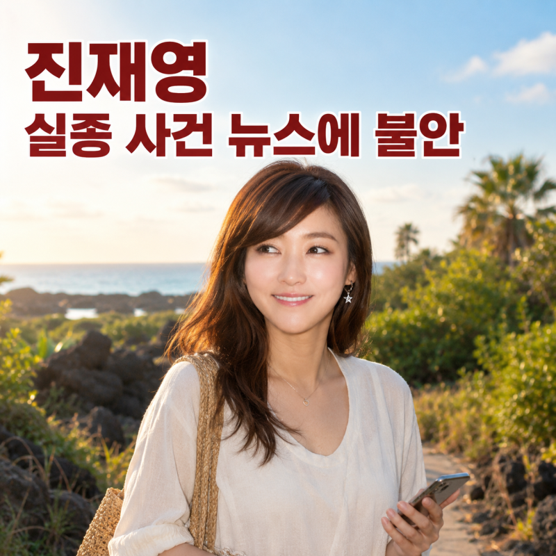 진재영 제주살이 9년차, 실종 사건 뉴스에 불안 밝힌 이유