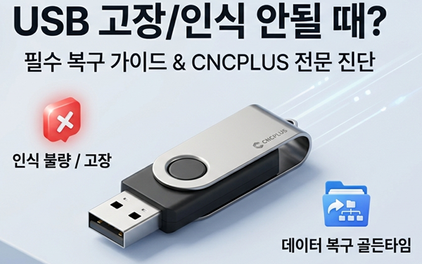 USB 인식 안될 때? 불량 증상부터 데이터 복구 골든타임까지 총정리