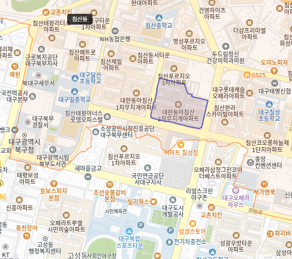 대구 북구 경매아파트 1억 4천만원대? 침산동 대한동아침산 2차무지개아파트 경매 2025타경8709 사진 11