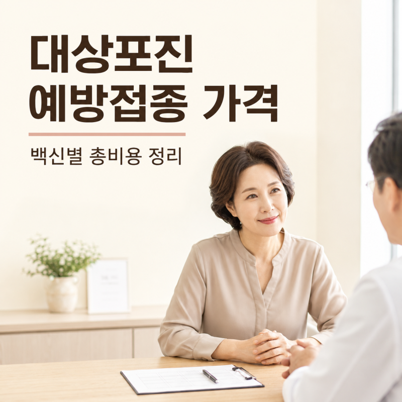 대상포진 예방접종 가격｜3년 전 후유증까지 겪고 알아본 백신 비용