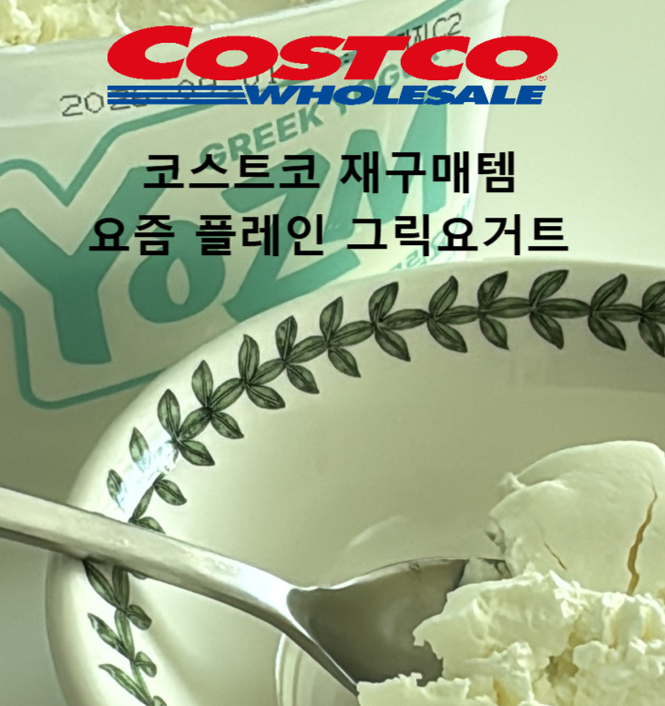 코스트코 재구매템 요즘 플레인 그릭요거트 이건 꼭 사요