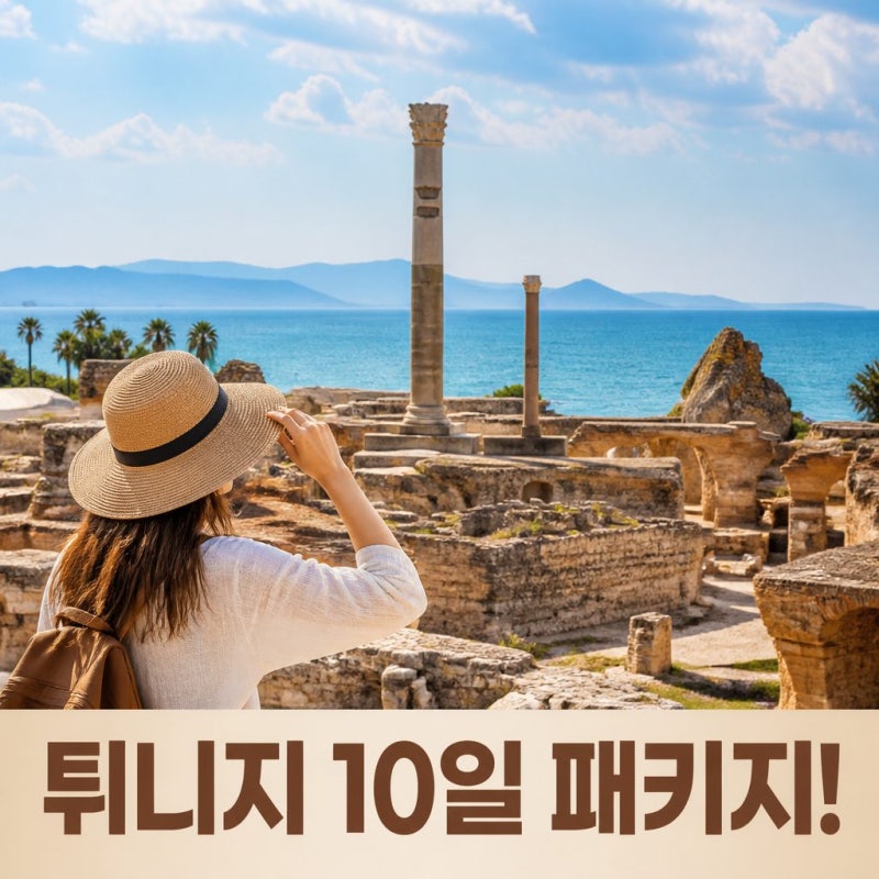 튀니지 패키지여행 10일 코스 추천ㅣ카르타고, 엘젬 원형극장, 스타워즈 촬영지, 사하라 사막