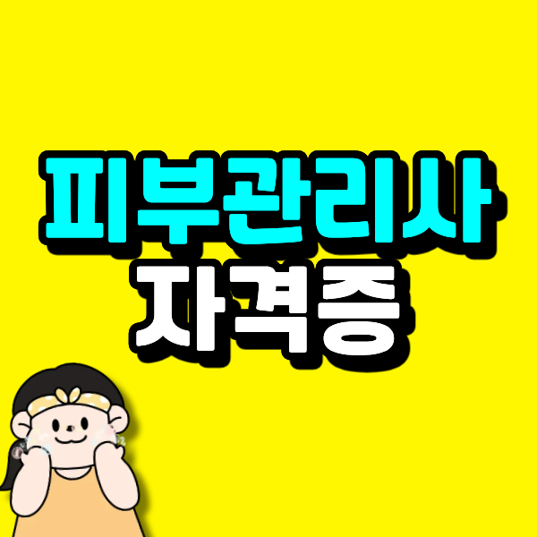 피부관리사자격증 국가시험부터 피부샵 면허까지 구분했어요
