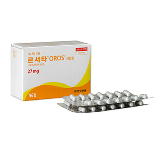 콘서타, ADHD 주의력결핍과잉행동장애 약, 메틸페니데이트
