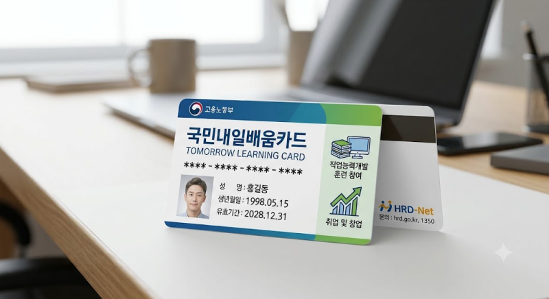 2026년 국민내일배움카드 신청 조건 및 사용처, 발급 방법 혜택 총정리