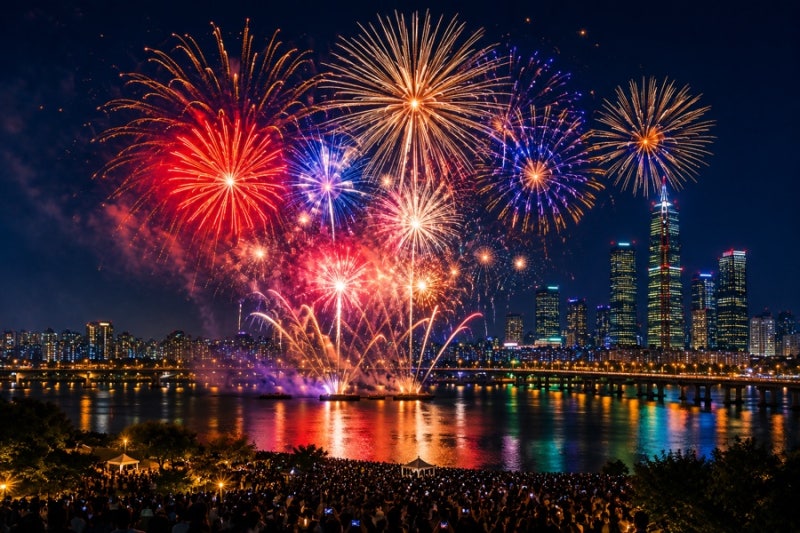2026 여의도 서울세계불꽃축제 일정 명당 가성비 호텔 숙소 추천 BEST 2