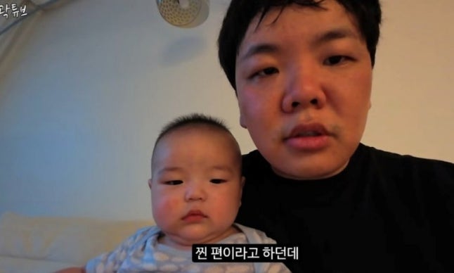 상위 90% 대형 베이비의 등장... 곽튜브 아들 곽태산 몸무게·키 공개