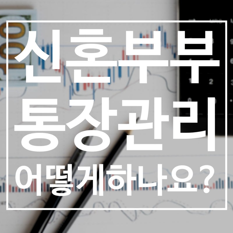신혼부부 통장관리 5개로 시작하는 현실적인 재테크