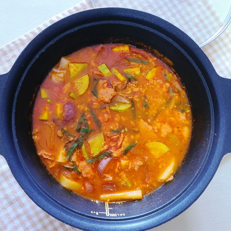 감자 고추장찌개 레시피 스팸 감자짜글이 만들기