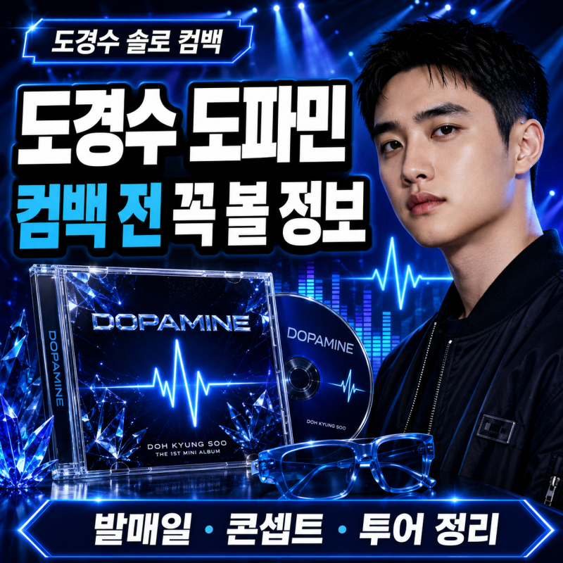 도경수 도파민 컴백, 9월 8일 전 알아둘 관전포인트