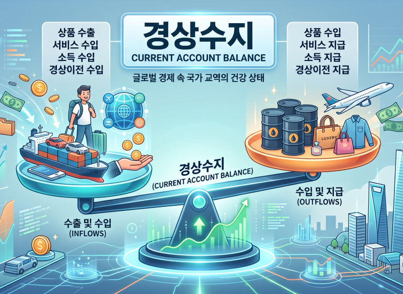 경상수지 뜻, 내 가계부 쓰듯 아주 쉽게 이해하는 국가 경제 성적표
