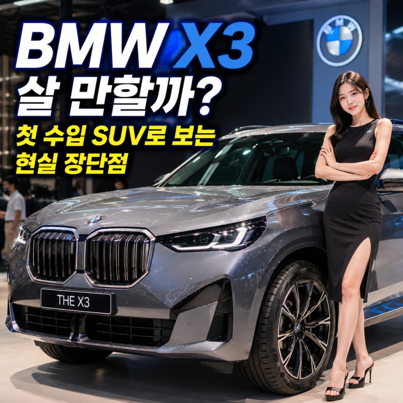 BMW X3 살 만할까? 첫 수입 SUV로 보는 현실 장단점