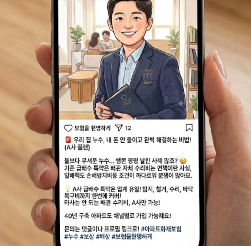 구축 아파트 화재 누수보험은 A사로 하세요. 급배수 특약 배관 수리비 가입 꿀팁 총정리 월1....
