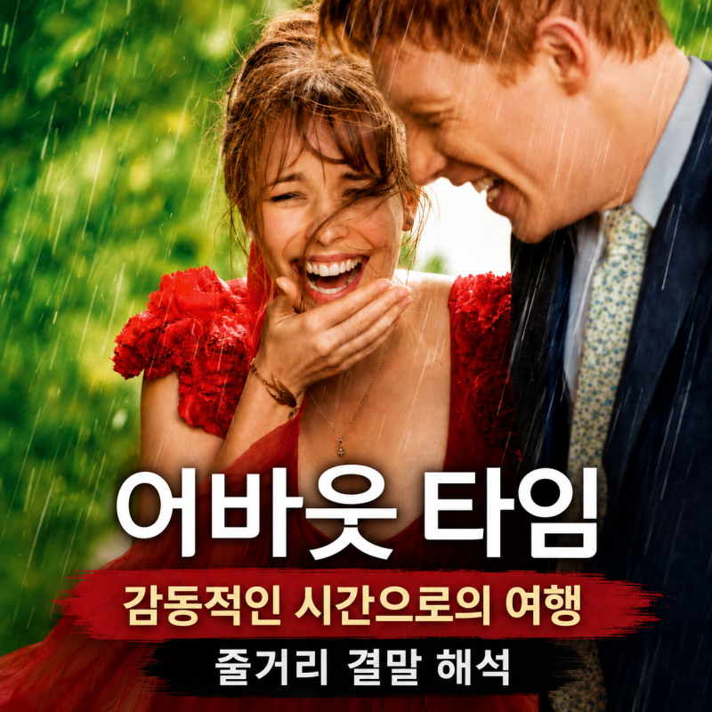 〈어바웃 타임〉 줄거리 결말 해석, 감동적인 시간여행 로맨스 명작