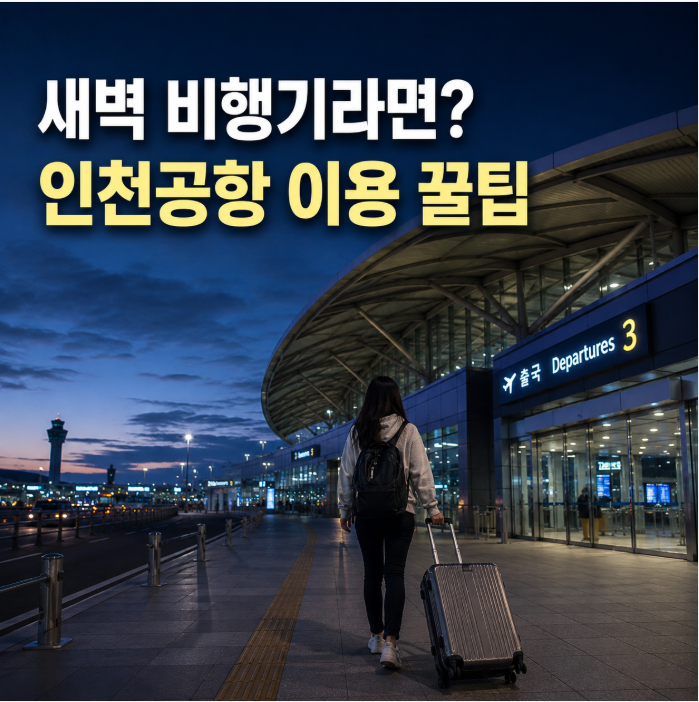 인천공항 새벽 비행기 몇시 도착? 체크인부터 노숙 말고 기다리는 법 꿀팁