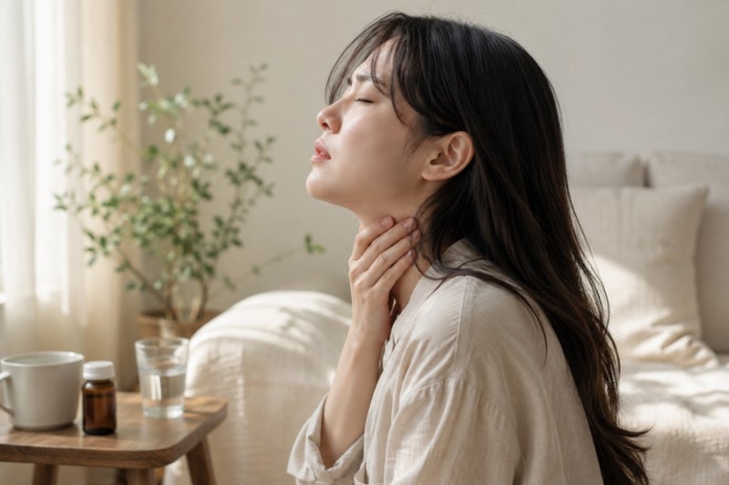 편도 부었을 때 빨리 낫는법, 목 통증이 심하다면