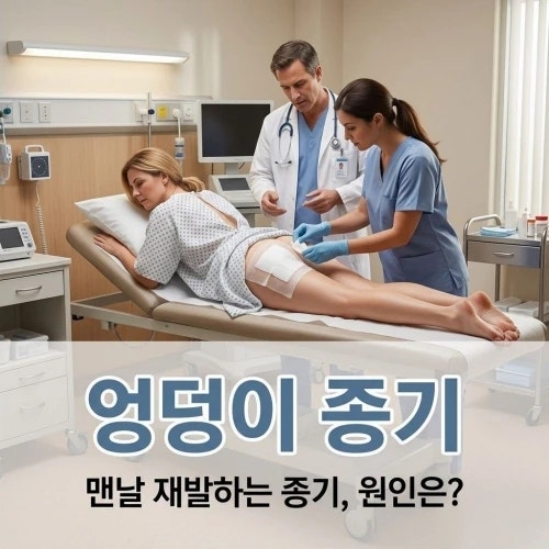 엉덩이 종기 원인과 치료, 재발 막는 생활습관까지 정리