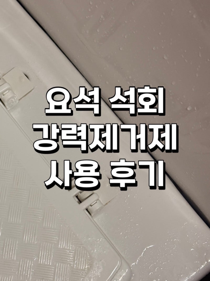 다이소 석회 제거제 용실 청소 후기_세면대, 수전, 변기 효과 좋다
