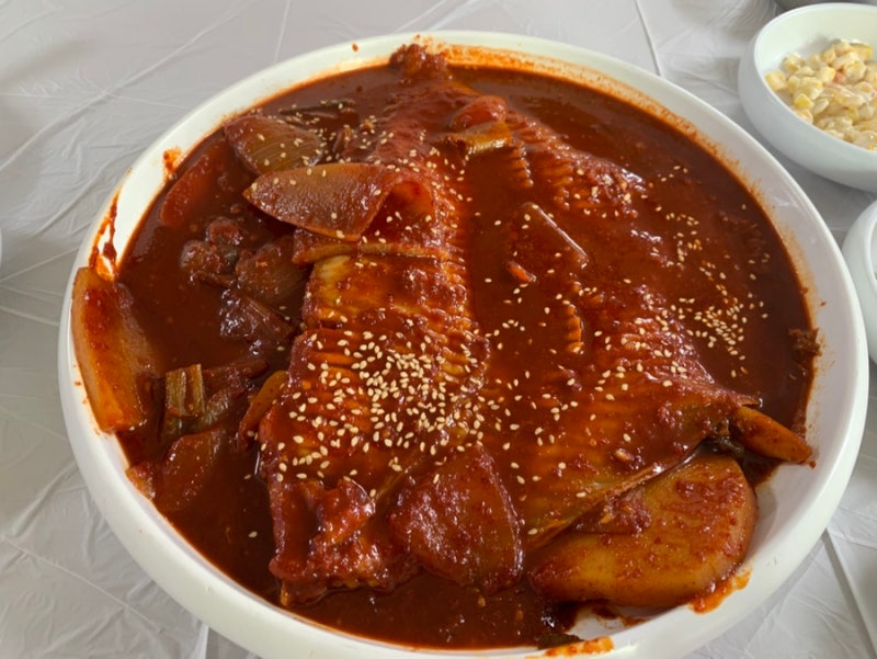 강원도 고성 맛집 녹원식당 가오리찜 솔직후기