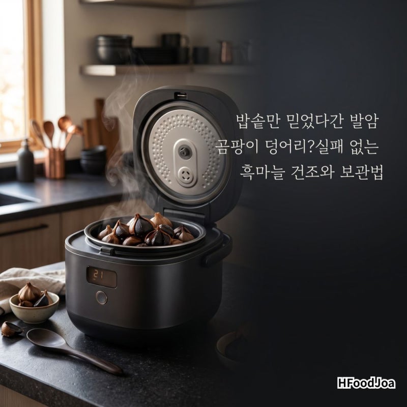 전기밥솥 흑마늘 만들기 맹신 주의! 건조 시간 못 맞추면 1급 발암 곰팡이 씹어 먹는 겁니다 (....