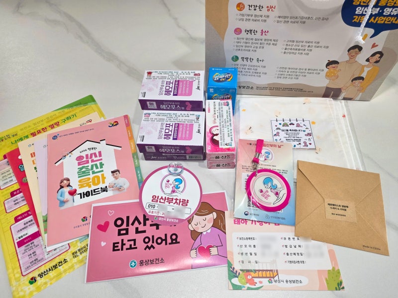 임신 5주차 아기집 난황 확인 후 할 일! 보건소 임산부 등록하고 무료 산전검사 받고 온 후기