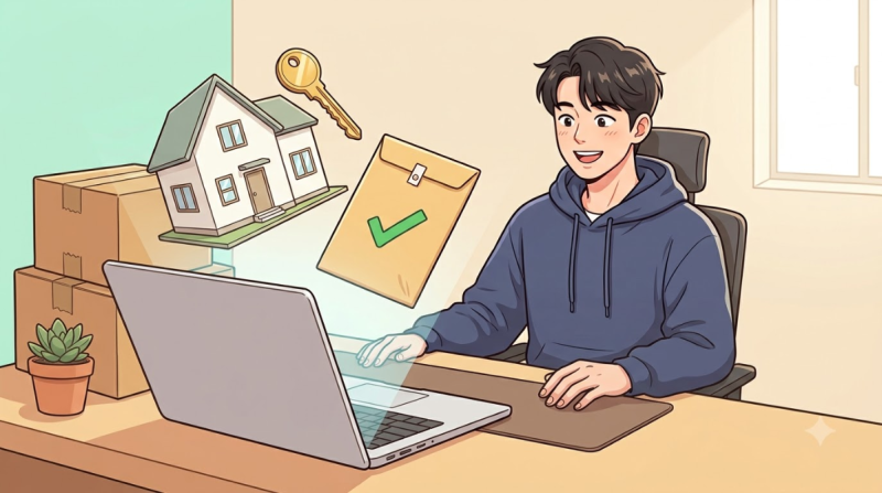 전입신고 온라인 신청 방법 및 확정일자 당일 처리 총정리