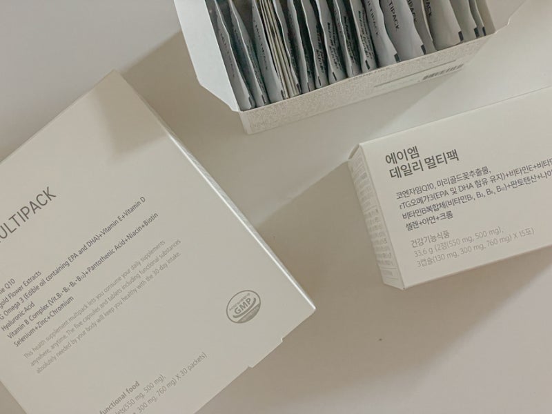 여성올인원영양제 에이엠데일리멀티팩 선택한 이유 섭취 방법