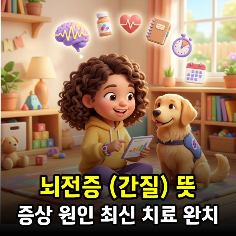 뇌전증(간질) 뜻, 증상, 원인부터 최신 치료와 완치