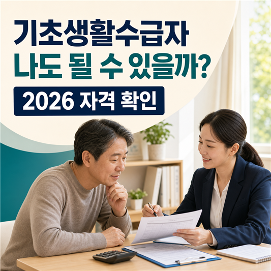 기초생활수급자 되는 자격, 월 소득만 보고 판단하면 안 되는 이유