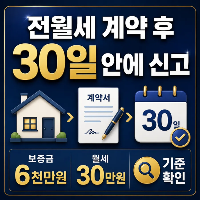 임대차계약 신고 안 하면? 2026 과태료와 신고방법