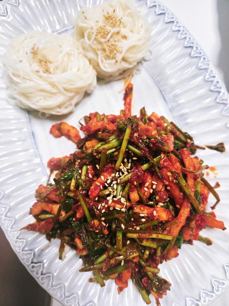 택배맛집 sns 추천 대란템! 대구 푸른회식당 오징어무침회 밀키트 솔직 후기