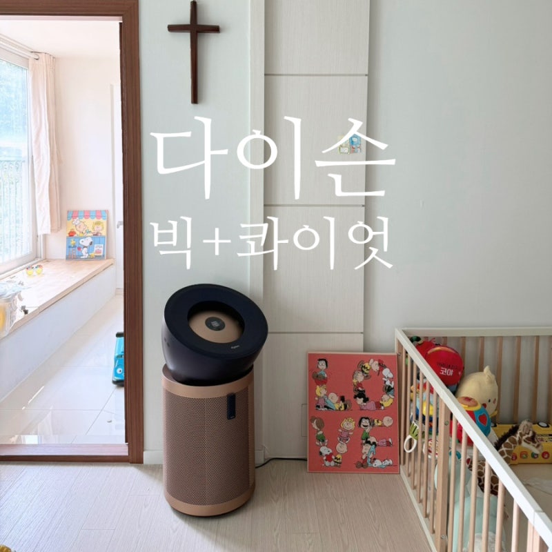 이렇게 큰 공기청정기 굳이 필요할까? 다이슨 빅+콰이엇 써보니