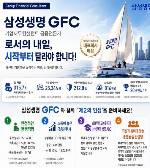 삼성생명 GFC 기업 재무 전문가 직무설명회｜법인 컨설팅 새로운 2nd Job