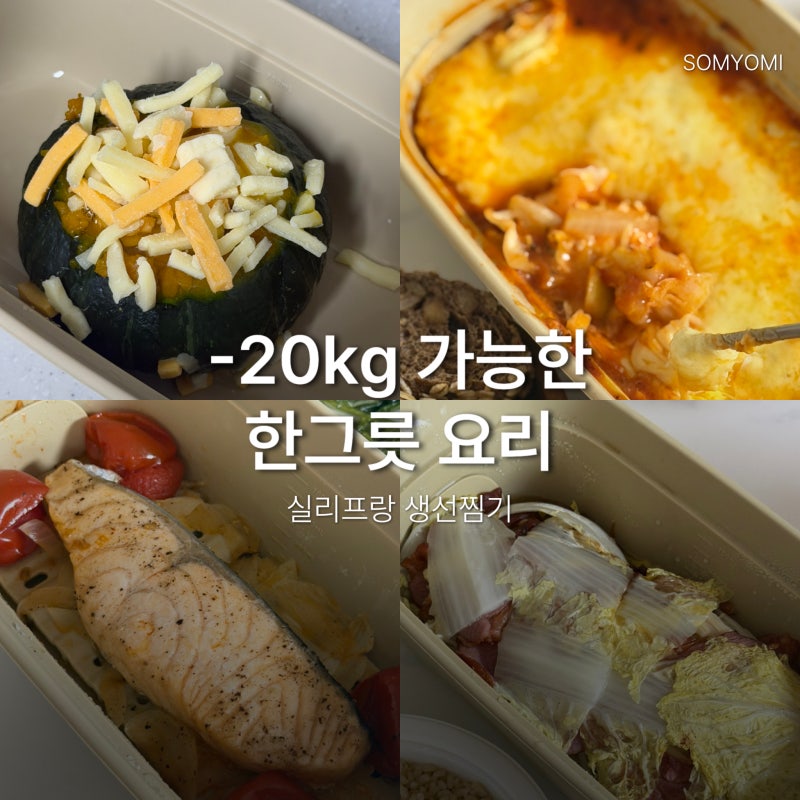 실리프랑 생선찜기 후기｜-20kg 감량한 다이어터가 요즘 매일 쓰는 전자레인지 찜기 추천