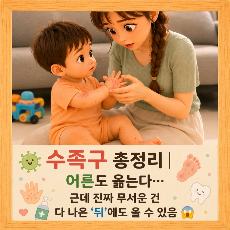 수족구 총정리｜어른도 옮는다… 근데 진짜 무서운 건 다 나은 ‘뒤’에도 올 수 있음