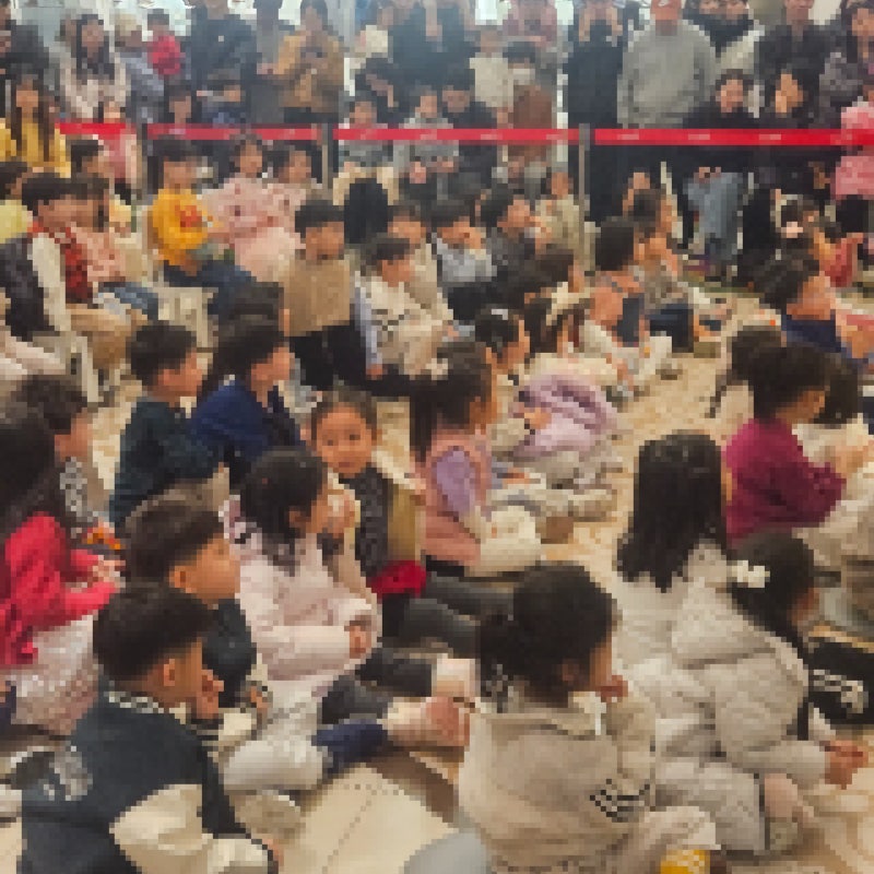 창원 어린이공연 후기, 강당이 꽉 찼습니다